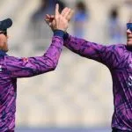 Scotland beat Italy in the T20 WC