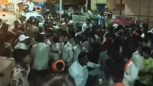 Shivaji Maharaj Jayanti Stone Pelting