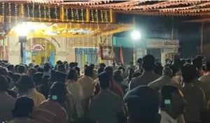 Shivaji Maharaj Jayanti Stone Pelting
