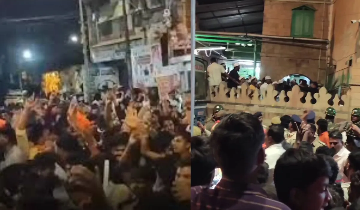 Shivaji Maharaj Jayanti Stone Pelting