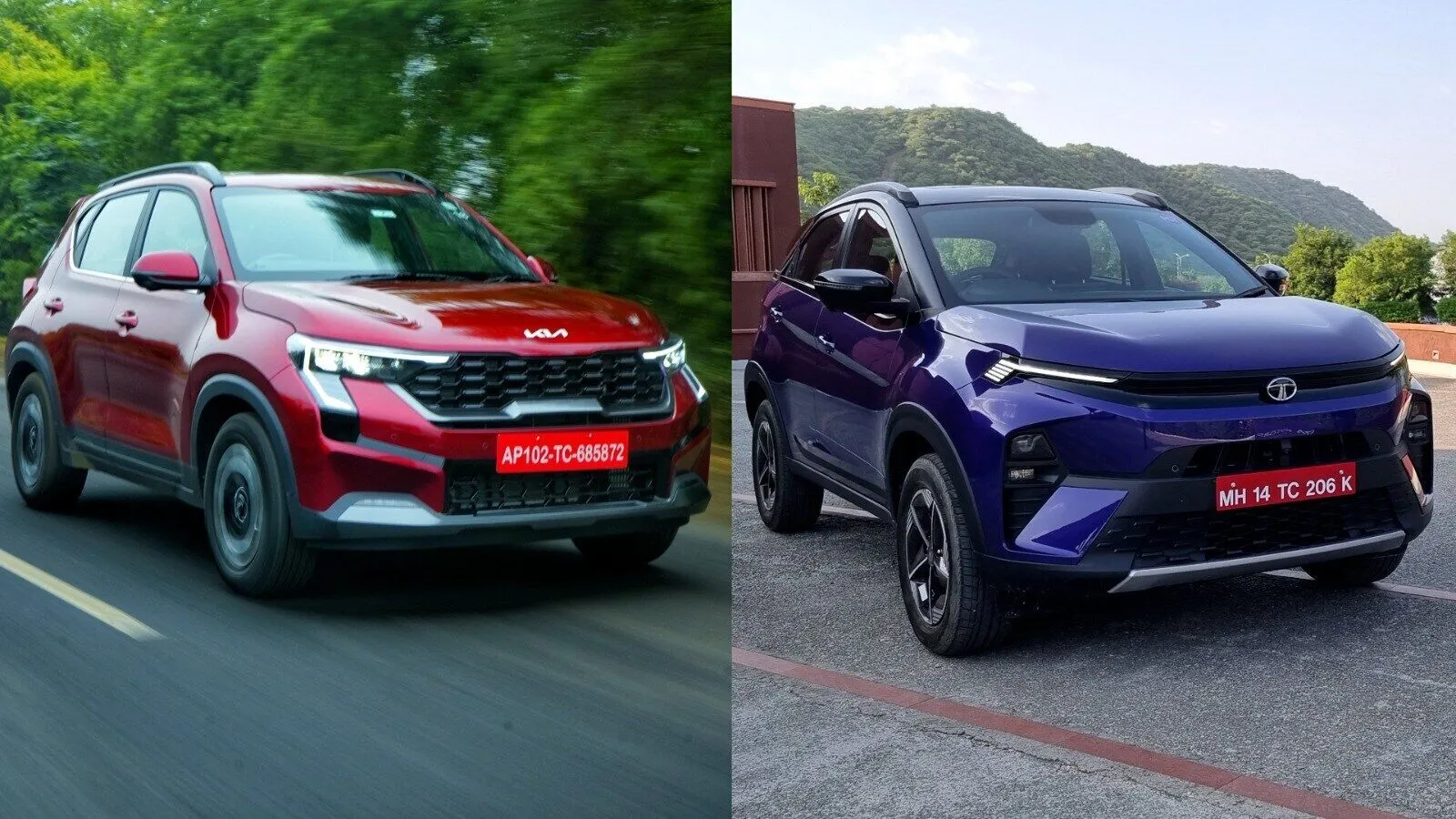 Tata Nexon Vs Kia Sonet Comparison (image-s-m )