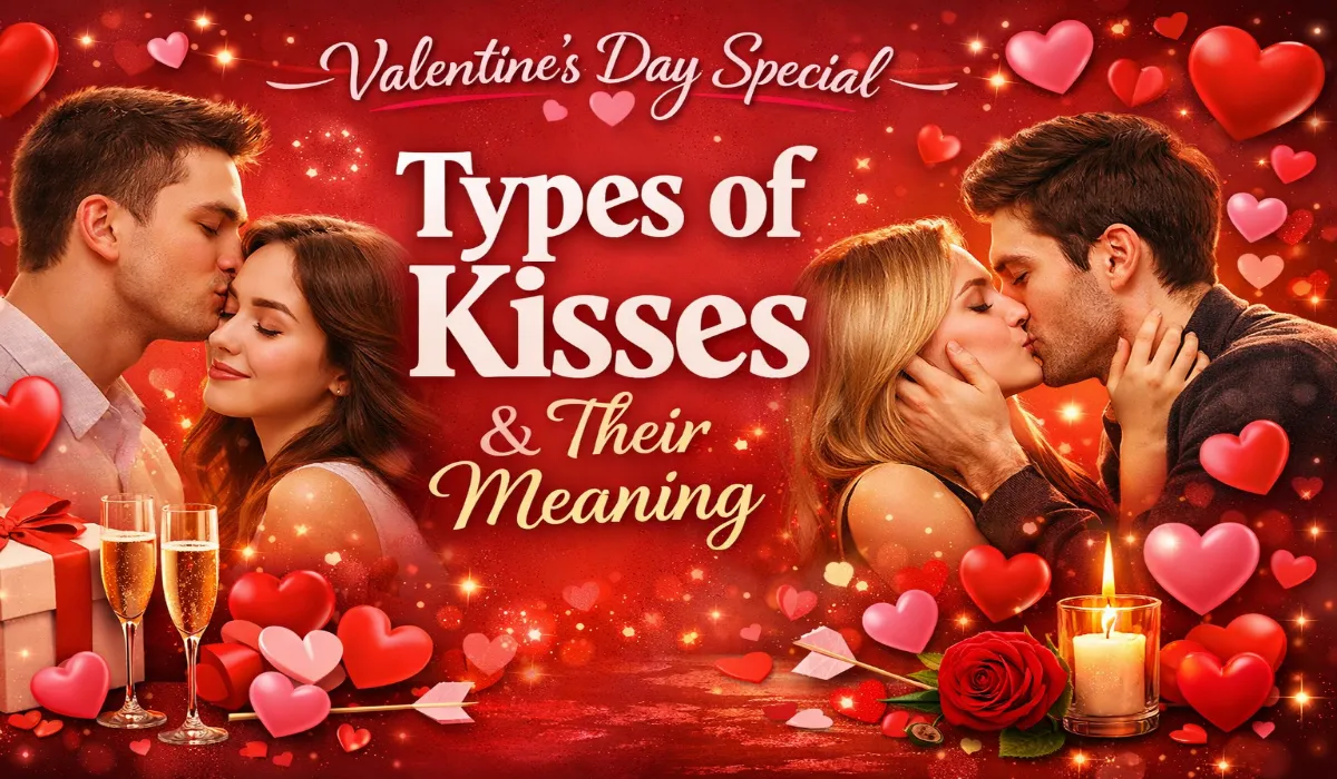 Types of Kisses and Their Meaning in Hindi