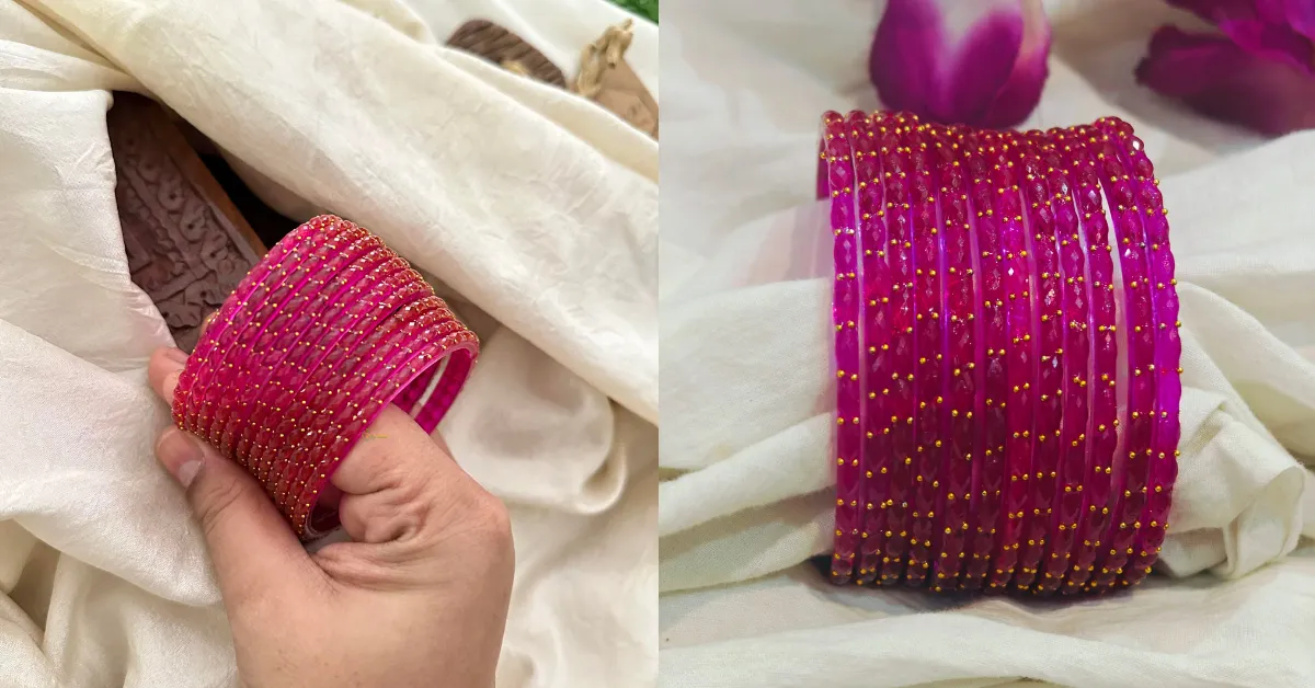 Glass Bangles Set for Mahashivratri