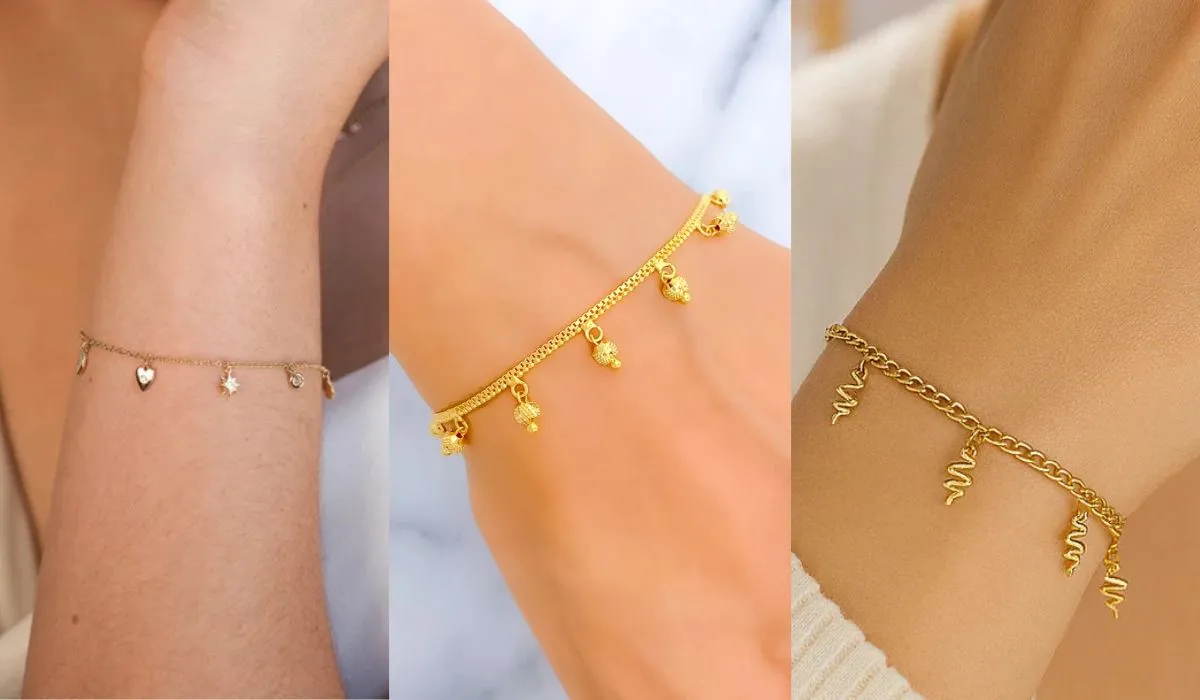 Latest 5 Gram Gold Bracelet Designs