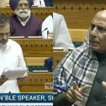 Rahul Gandhi on MM Naravane (image S-M)