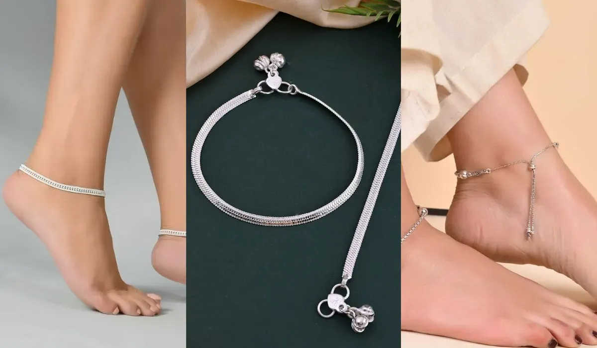 Lightweight Silver Payal Designs