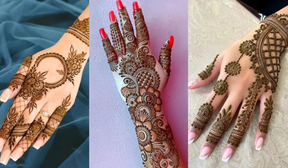 Easy Back Hand Mehndi Designs