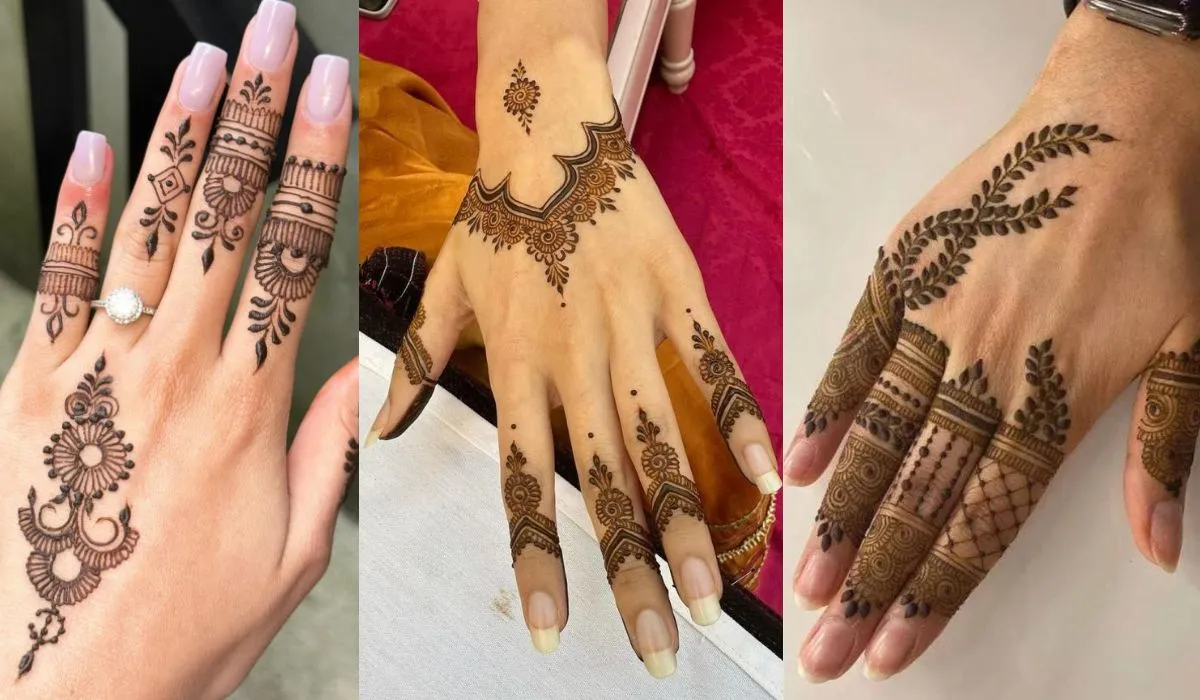 Easy Back Hand Mehndi Designs