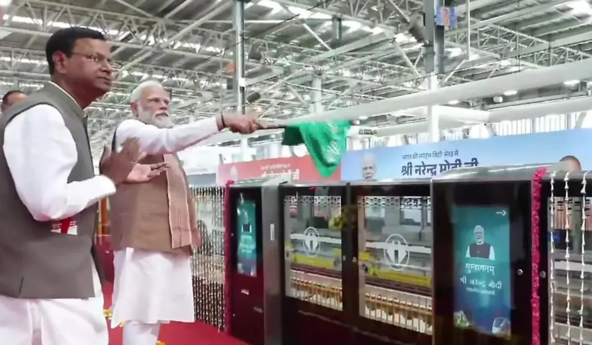 PM Modi Inaugurated Namo Bharat( source : social media)