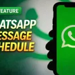 Whatsapp message Schedule Feature ( source : social media)