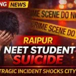 Raipur Neet Student Suicide (image: AI Ganrated )