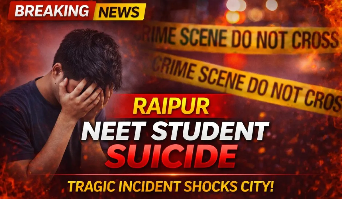 Raipur Neet Student Suicide (image: AI Ganrated )