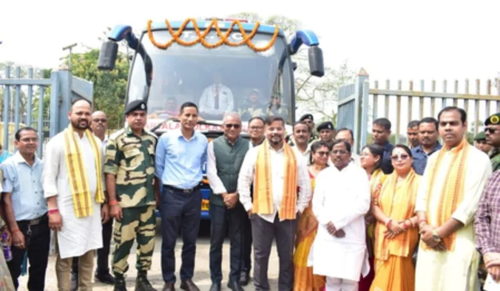 Agartala Kolkata Maitree Bus Service (image: social media )