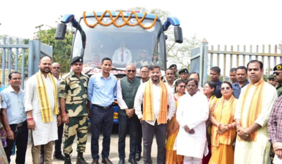 Agartala Kolkata Maitree Bus Service (image: social media )