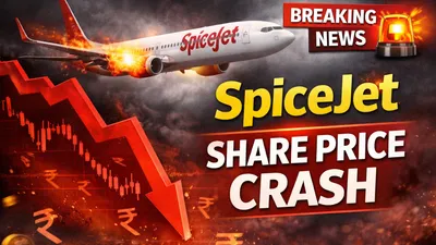 SpiceJet Share Price Crash