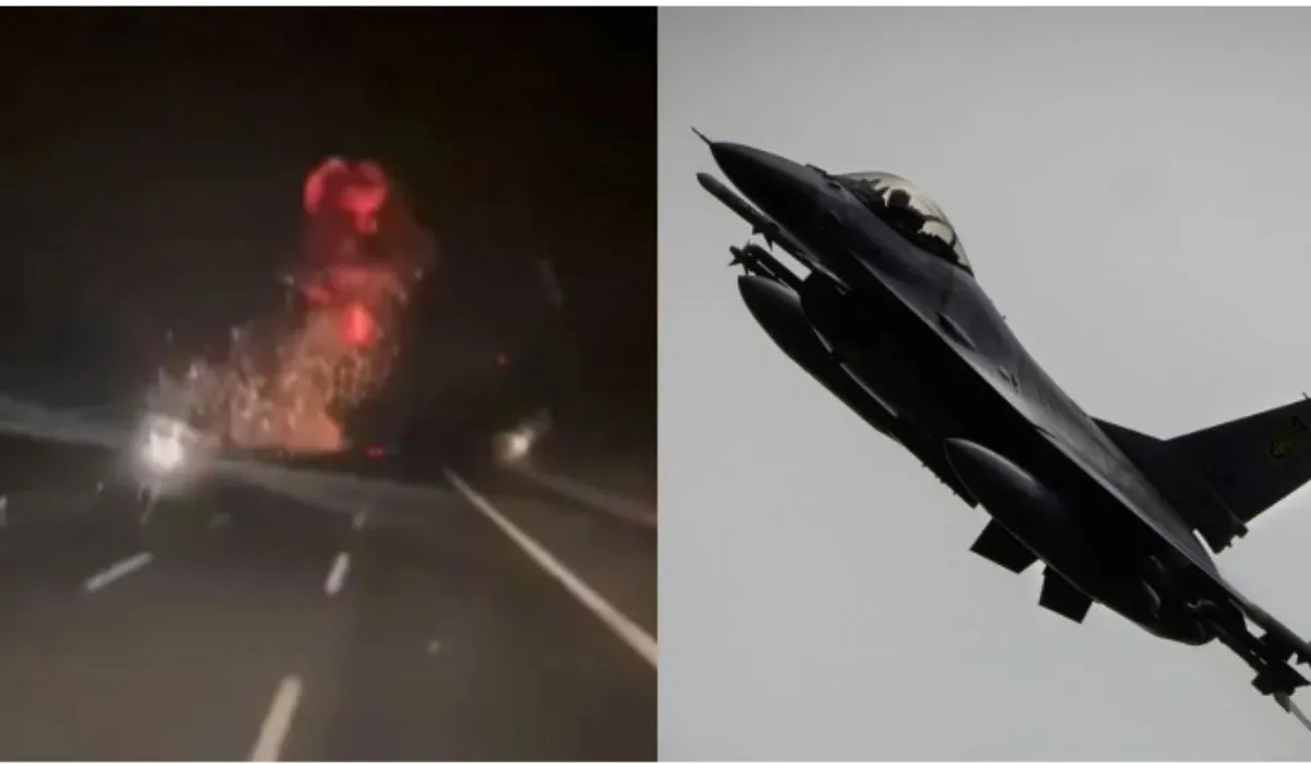 Turkish F-16 Fighter Jet Crashes Reasons (image: social media ) 