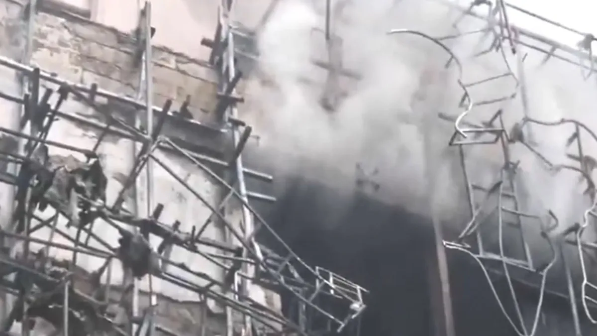 Mangala Gowri Shopping Mall Fire