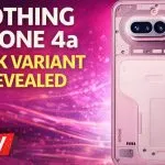 Nothing Phone 4a Pink Variant Revealed (image: AI )