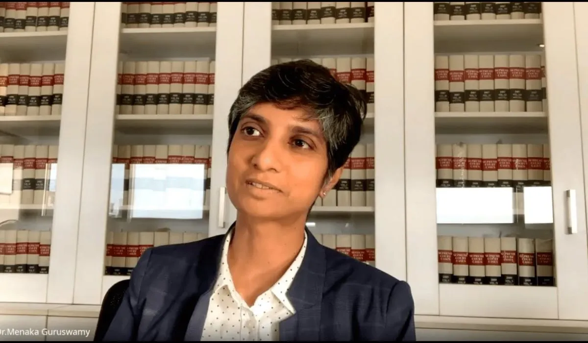 Menaka Guruswamy Rajya Sabha Candidate (social media)