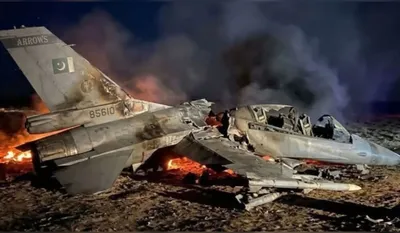 Jalalabad Fighter Jet Crash (social media)
