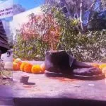 Mahatma Gandhi Statue Stolen (image S-M)