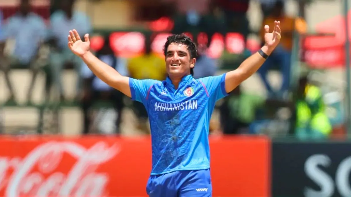 Uzairullah Niazai Century in U-19 WC