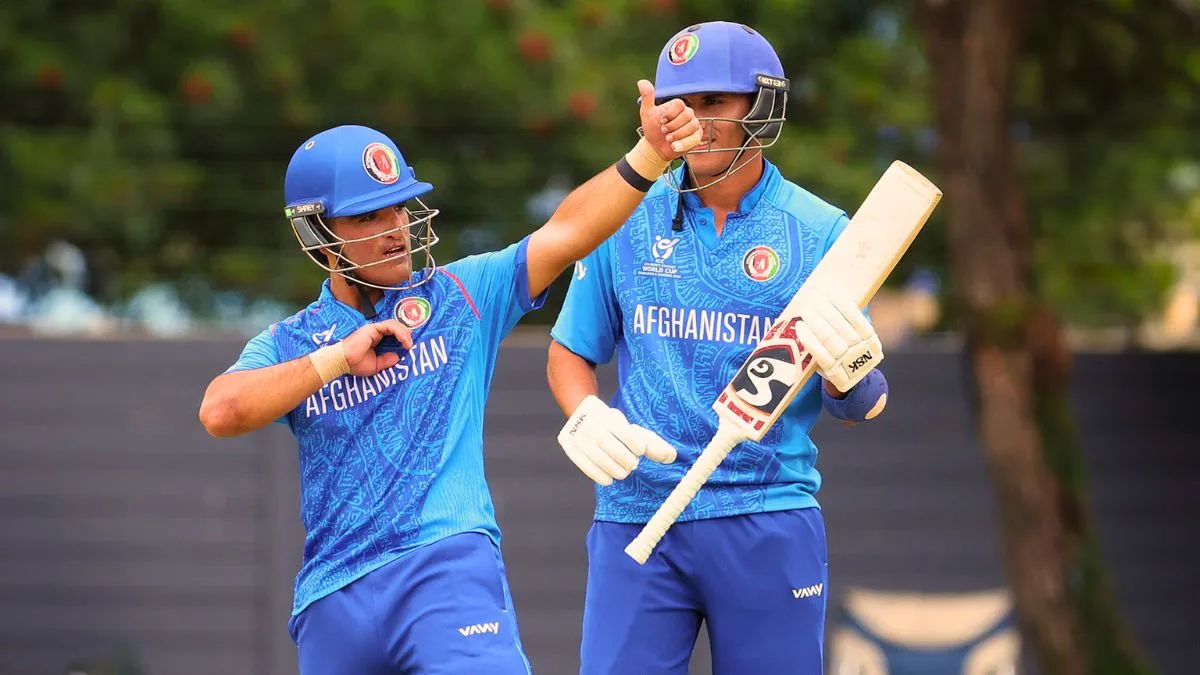 Uzairullah Niazai Century in U-19 WC