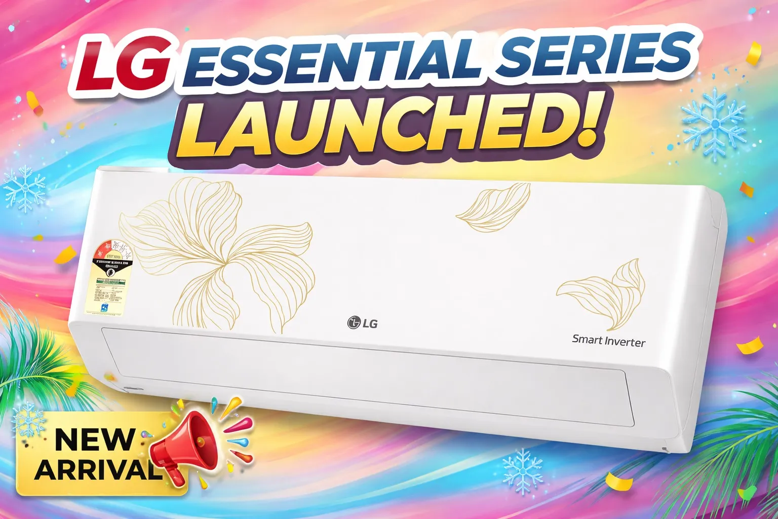 LG Essential Series Launched ( image-AI genrated )