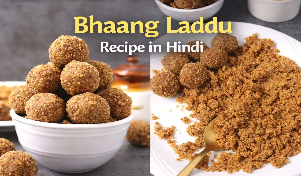 Bhaang Laddu Recipe