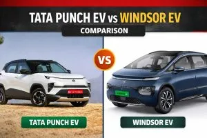 Tata Punch EV vs Windsor EV Comparison