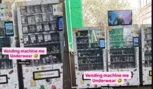 Undergarment Vending Machine