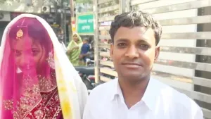 Agra Bride Interview in Wedding Dress