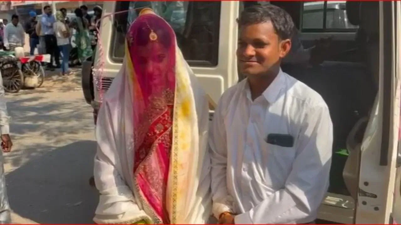 Agra Bride Interview in Wedding Dress