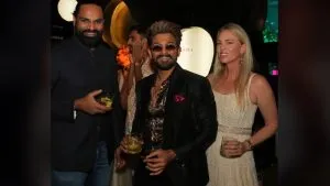 Allu Sirish Wedding Cocktail Party