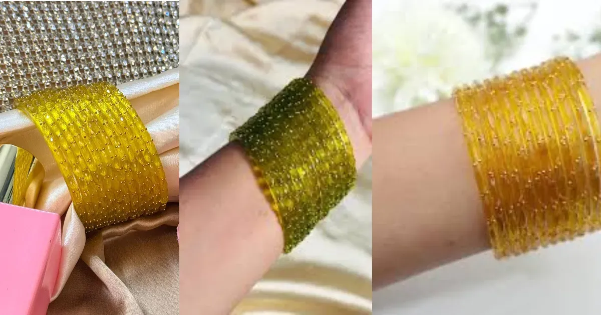 Latest Raindrop Bangle Designs For Eid( Source: Social Media)