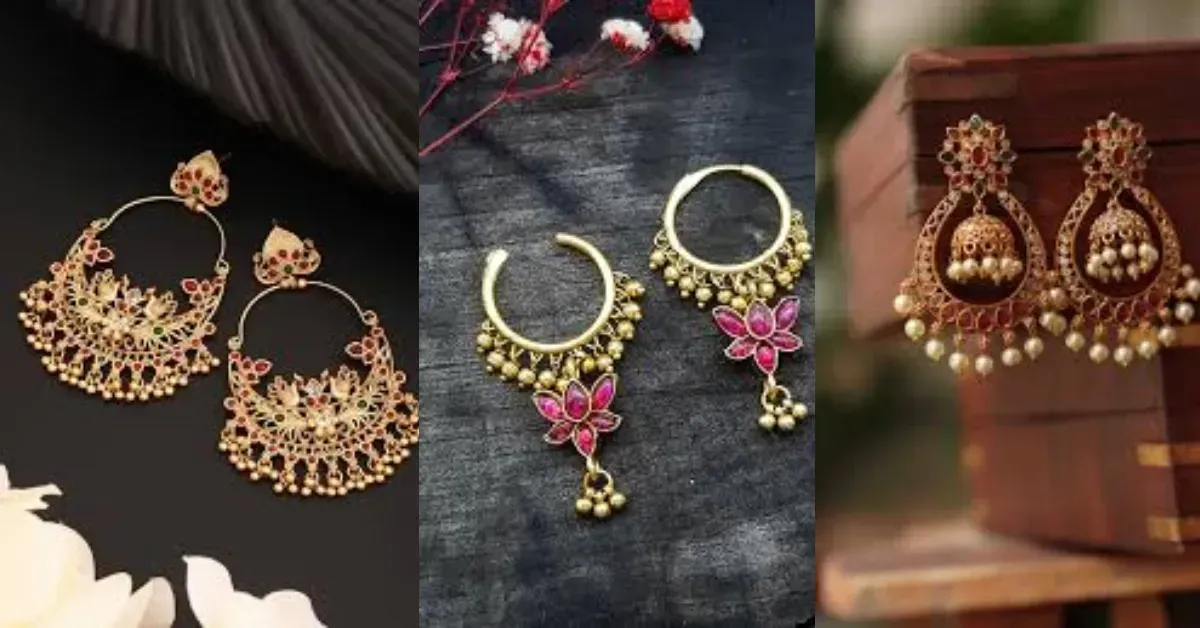22K Gold Chandbali Earrings( Source: Social Media)