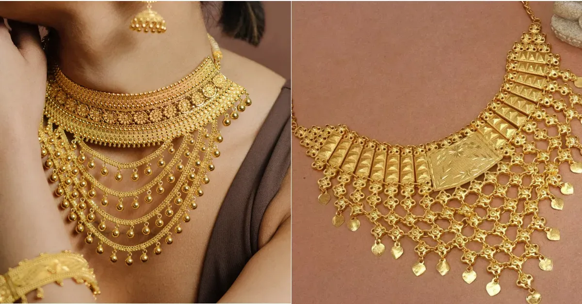 Latest Gold Necklace Designs( Source: Social Media)