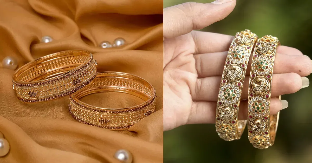Gold Bangles Designs in 10 Grams( Source: Social Media)