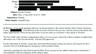 Indian girl in Epstein Files