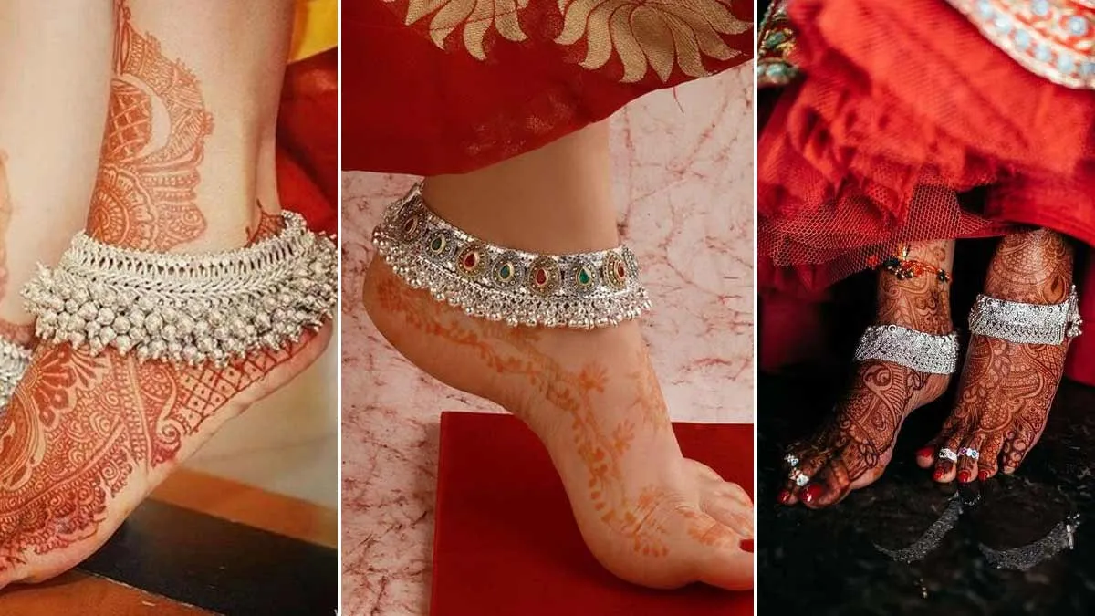 Silver Anklets Designs For Women( Source: Social Media)