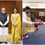 Rashmika Vijay Meets PM Modi