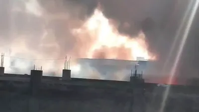 Khushkhera Chemical Factory Fire News