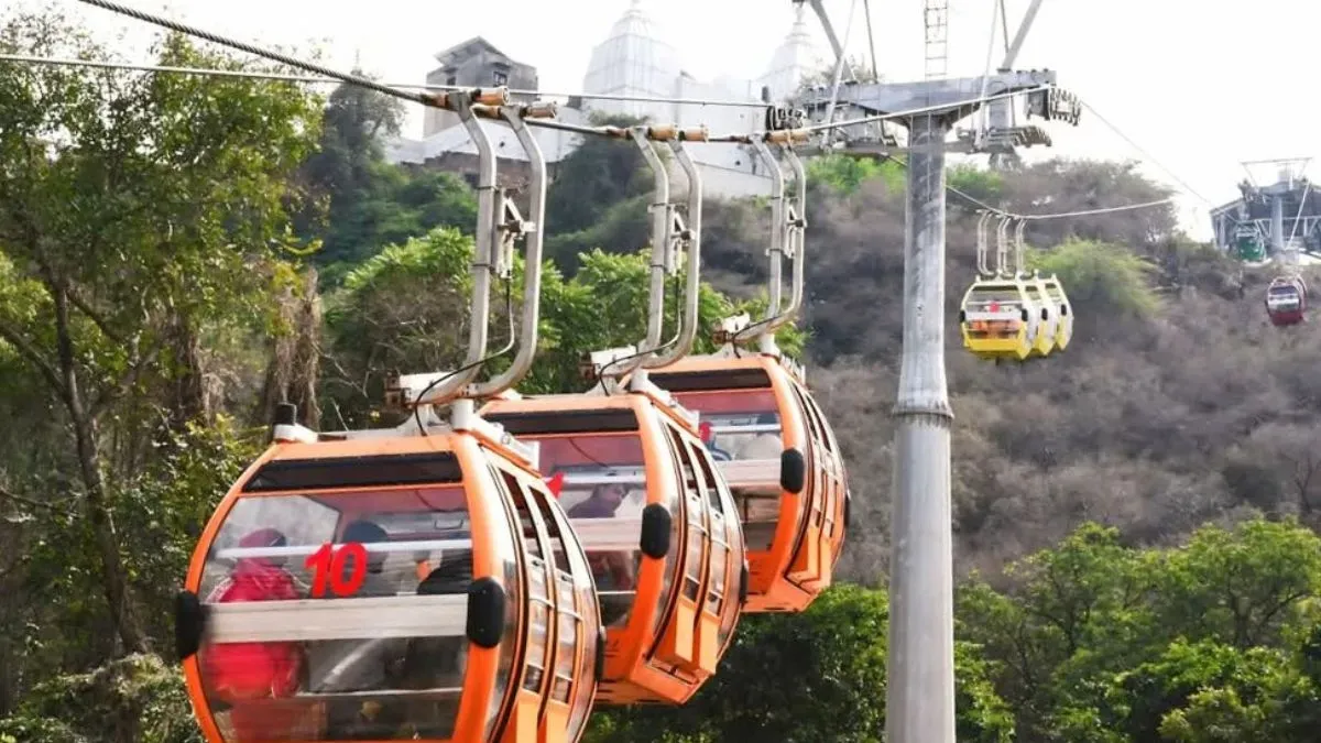Barsana Ropeway Closed