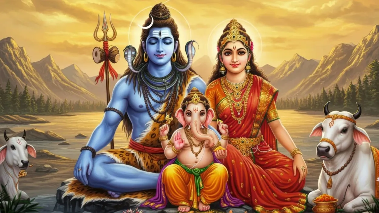 Shiv Ji Ki Aarti Lyrics in Hindi (image-s-m )
