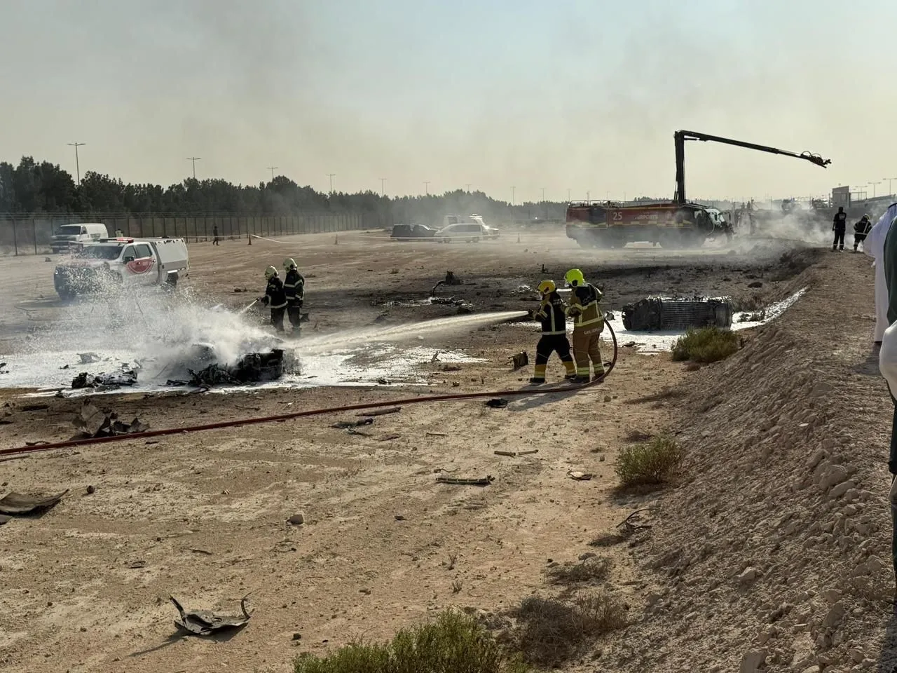IAF Tejas Fighter Jet Crash