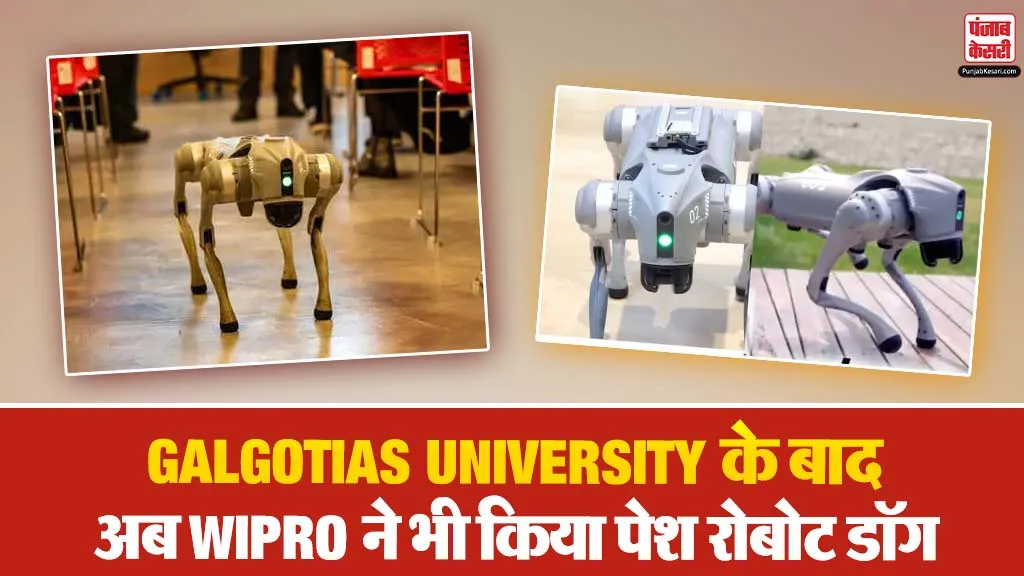 Wipro TJ Robotic Dog (Image- Social Media)