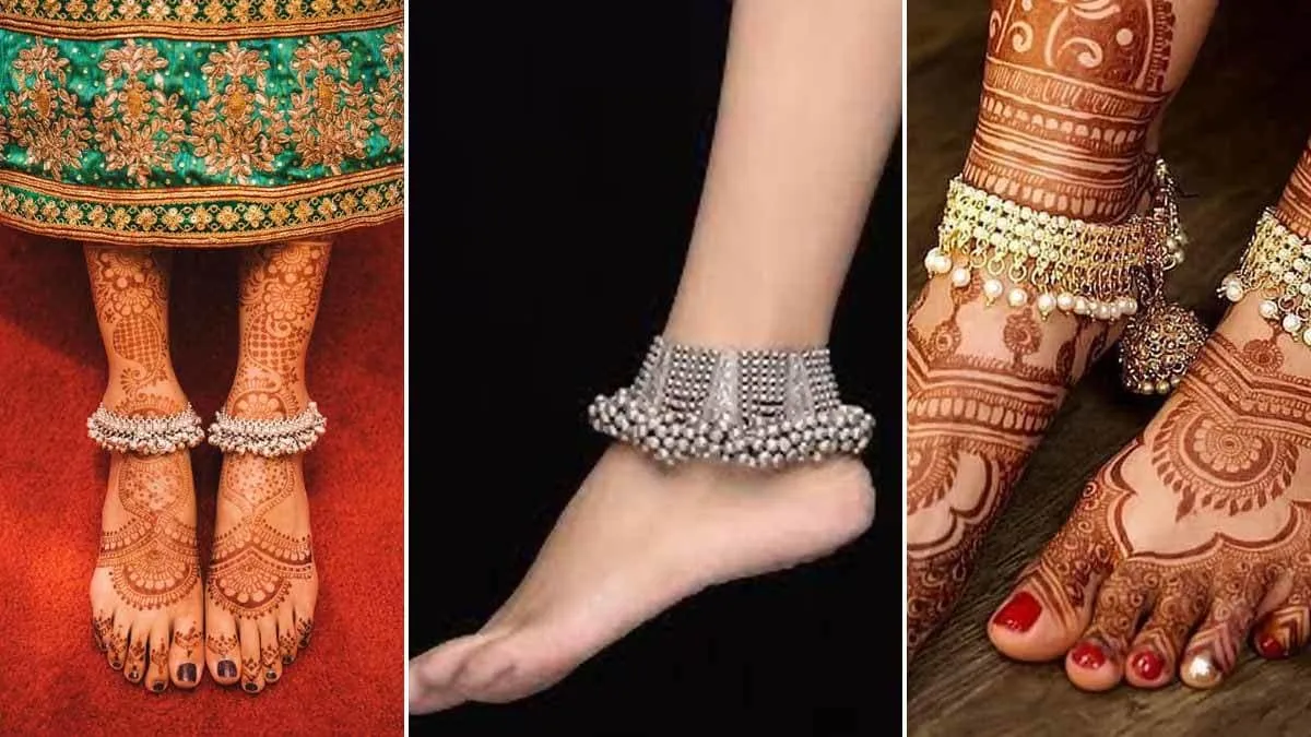 Silver Anklets Designs For Women( Source: Social Media)