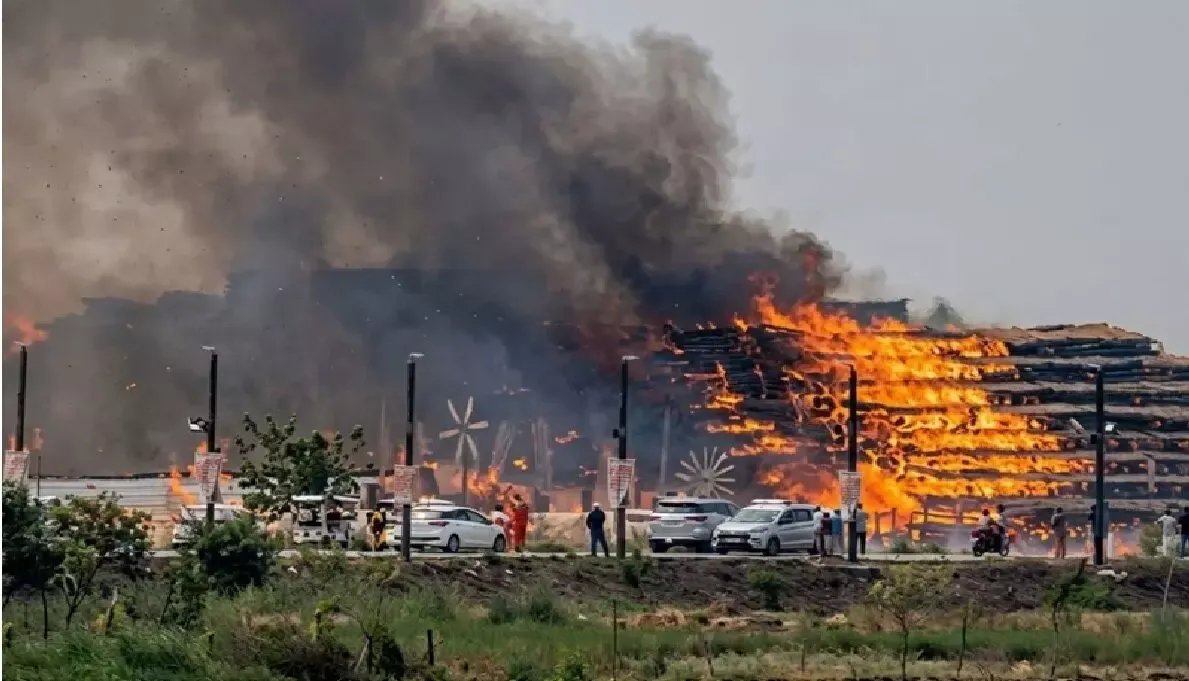 Fire In Ayodhya Mahayagya