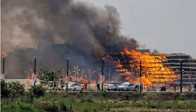 Fire In Ayodhya Mahayagya