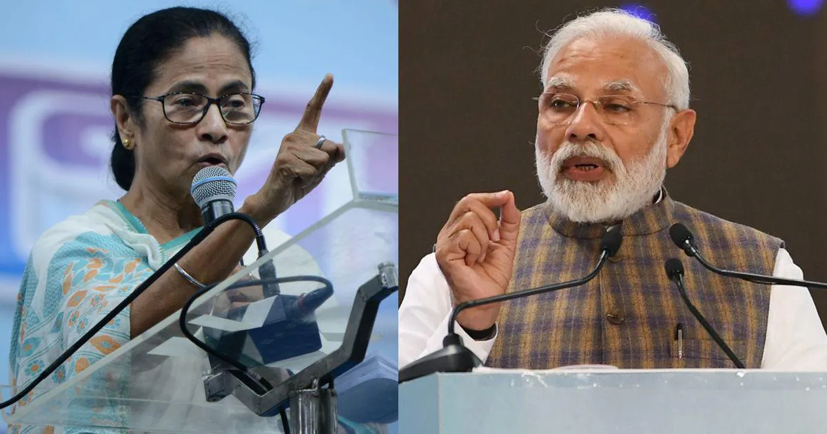 PM Modi on Mamata Banerjee (image social media )